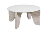 Bassett White Bali Round Coffee Table