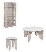 Bassett White Bali Round Coffee Table
