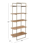 Bassett Brown Adrienne Etagere