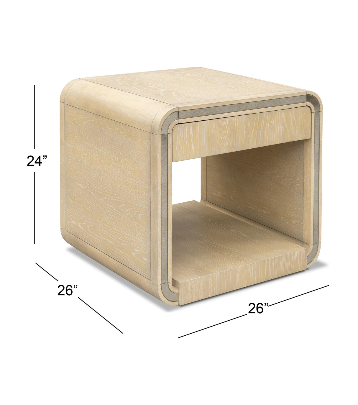 Bassett Natural Damone End Table