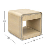 Bassett Natural Damone End Table