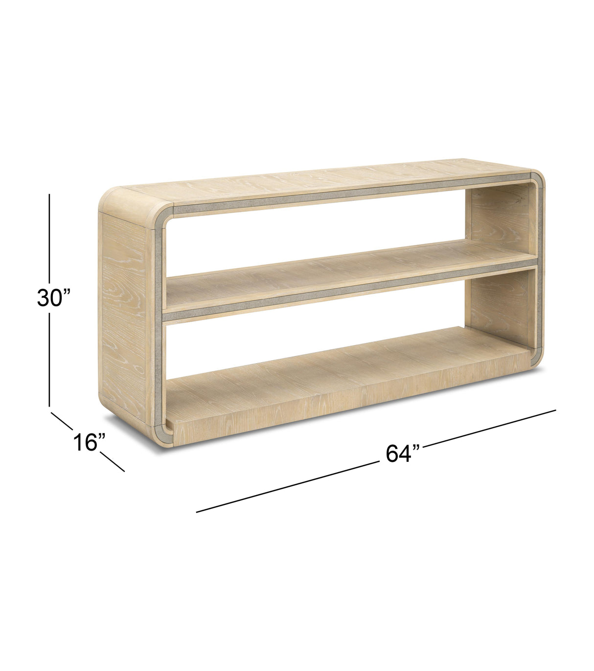 Bassett Natural Damone Console Table