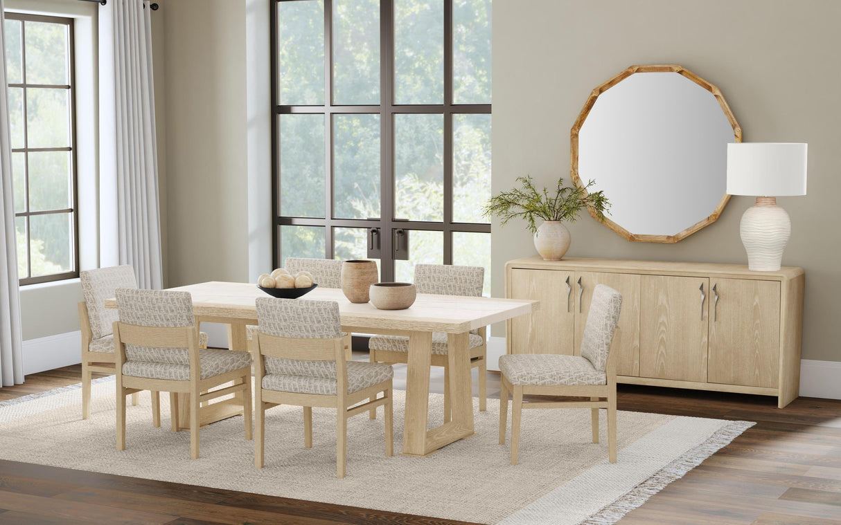 Bassett Beige Trifecta Dining Table