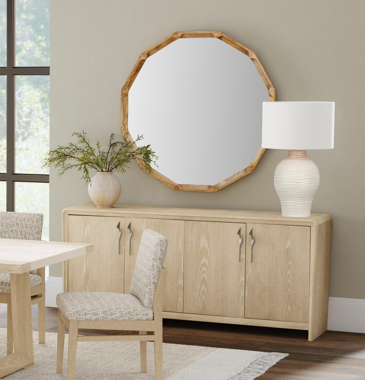 Bassett Beige Trifecta Server