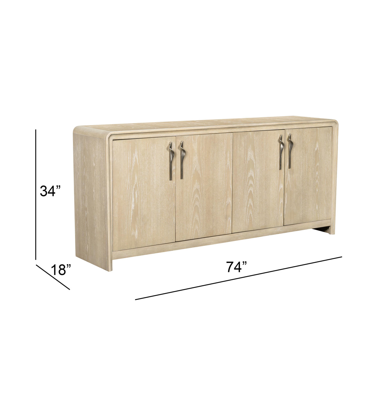 Bassett Beige Trifecta Server