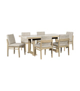 Bassett Beige Trifecta Dining Chair Set of 2
