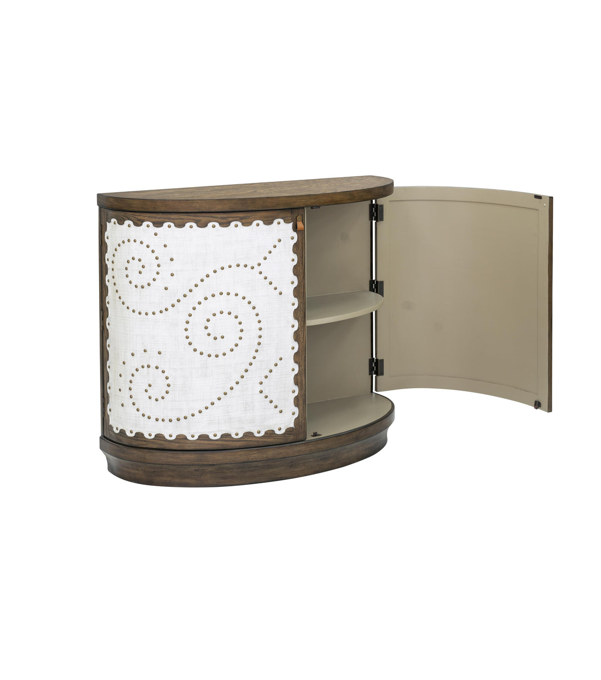 Bassett Brown Oxford Hall Cabinet