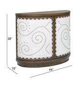 Bassett Brown Oxford Hall Cabinet