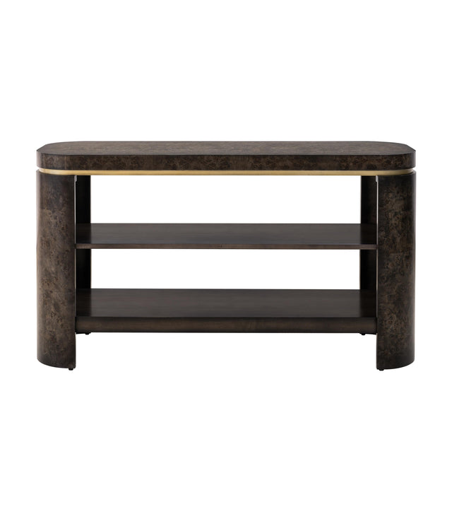 Bassett Black Langford Console Table
