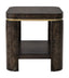 Bassett Black Langford End Table