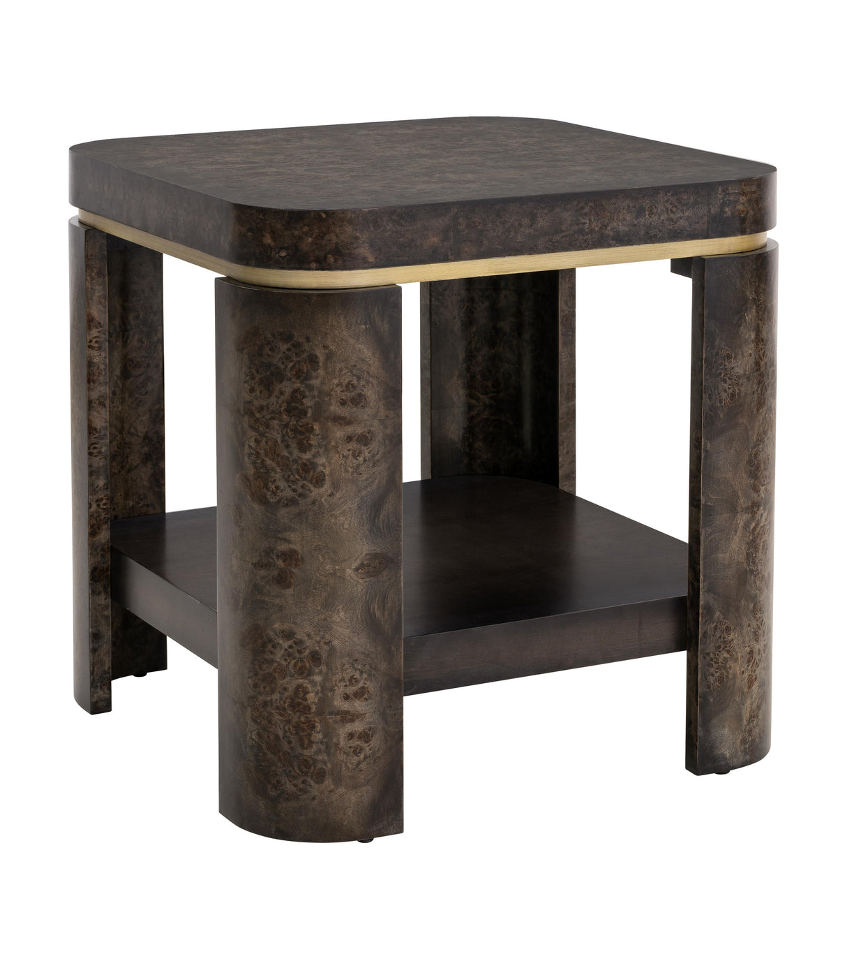 Bassett Black Langford End Table