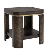 Bassett Black Langford End Table