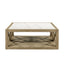 Bassett Tan Holden Square Coffee Table
