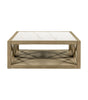 Bassett Tan Holden Square Coffee Table