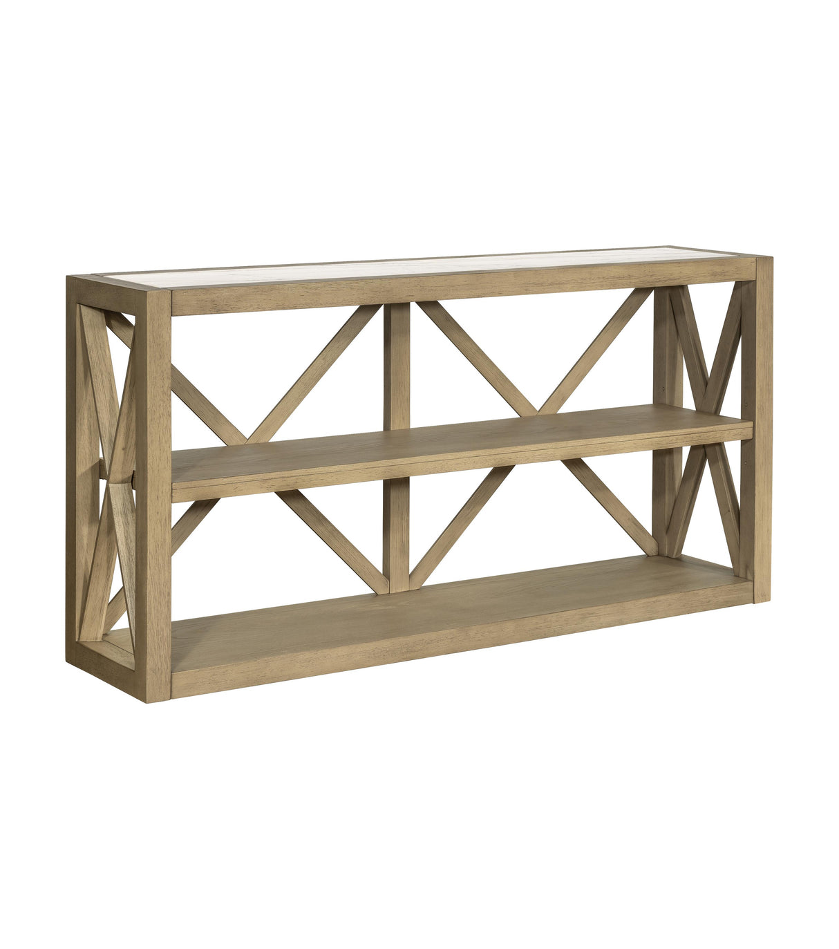 Bassett Tan Holden Console Table