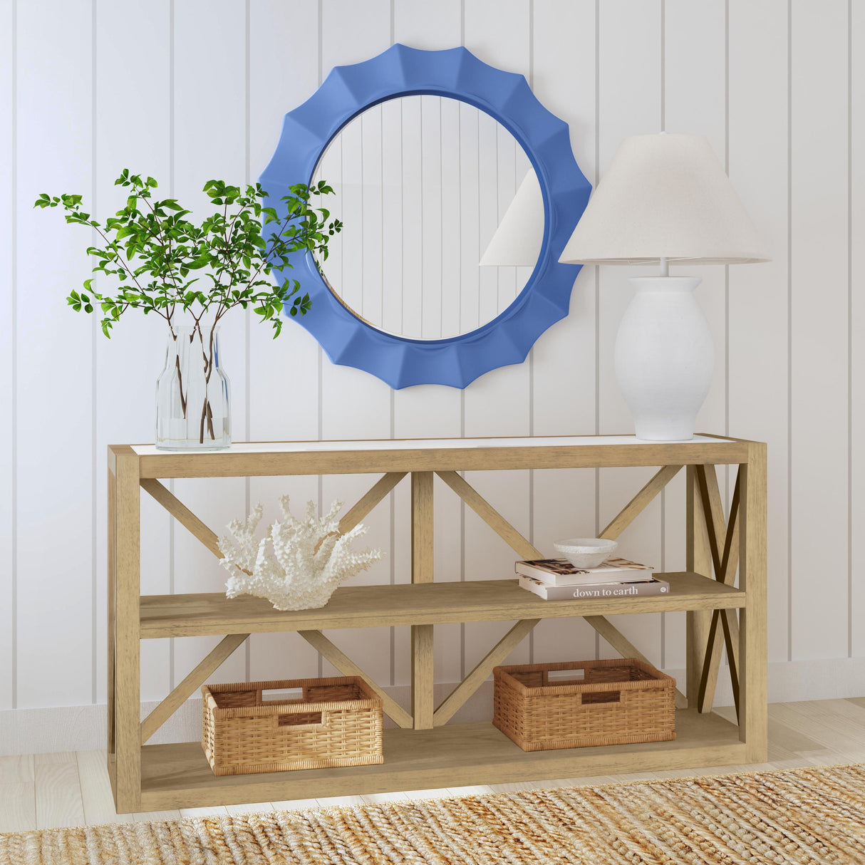 Bassett Tan Holden Console Table