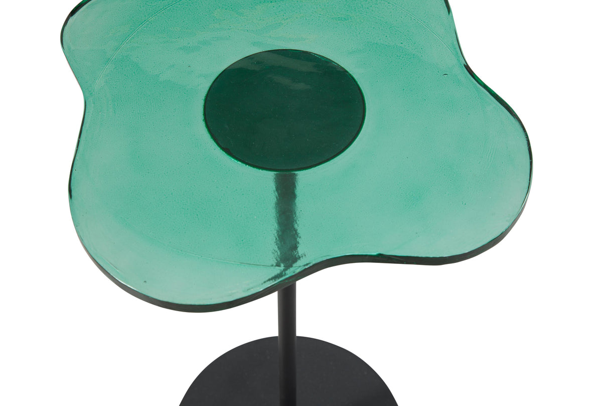 Bassett Black Elijah Accent Table - Green