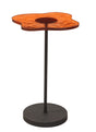 Bassett Black Elijah Accent Table - Red