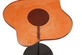 Bassett Black Elijah Accent Table - Red