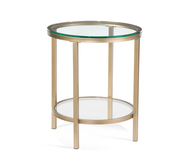 Bassett Gold Anderson Rd End Table