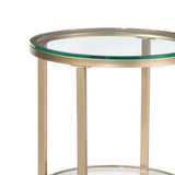 Bassett Gold Anderson Rd End Table