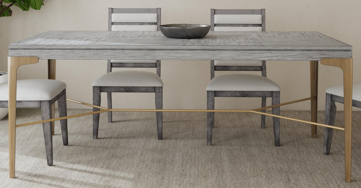 Bassett Gray Nylah Dining Table