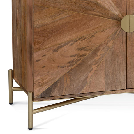 Bassett Brown Neskowin 2 Door Cabinet