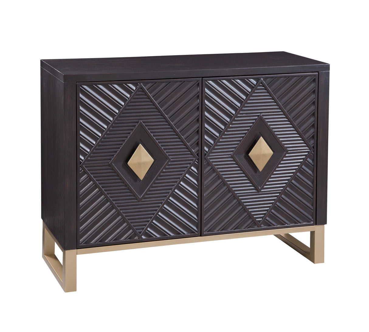 Bassett Brown Allamar Bar Cabinet