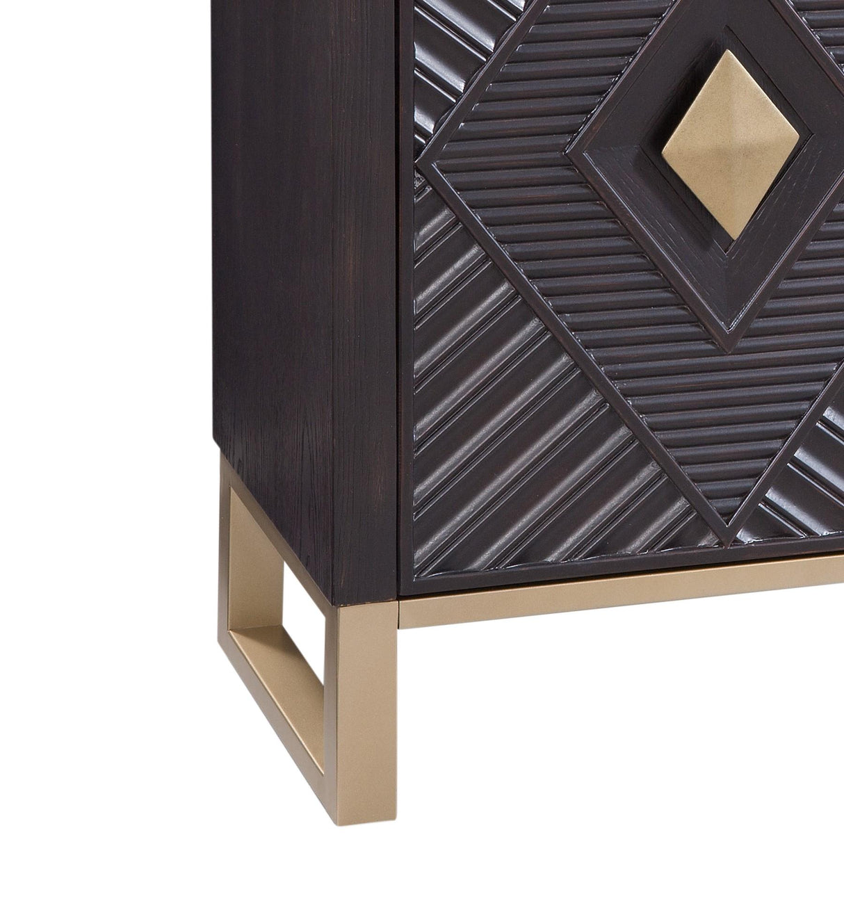 Bassett Brown Allamar Bar Cabinet
