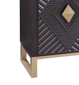 Bassett Brown Allamar Bar Cabinet