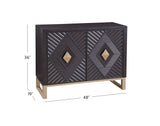 Bassett Brown Allamar Bar Cabinet