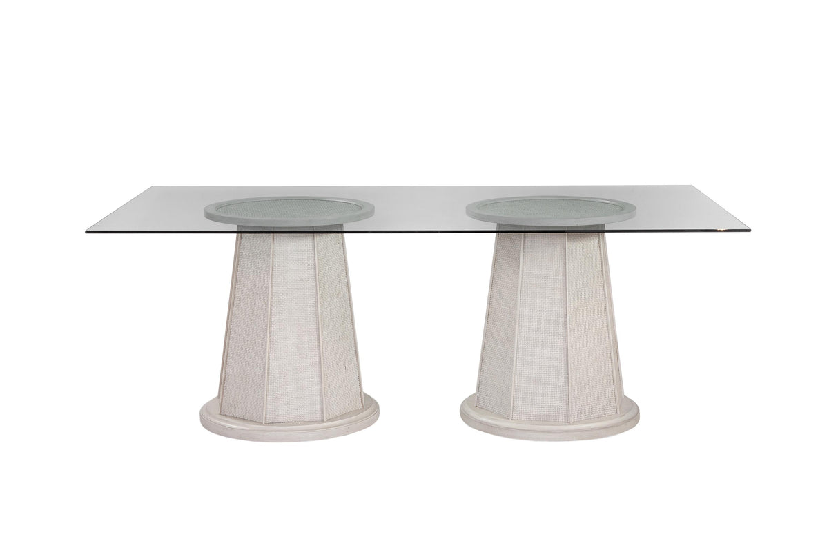 Bassett White Korey Dining Table