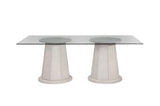 Bassett White Korey Dining Table