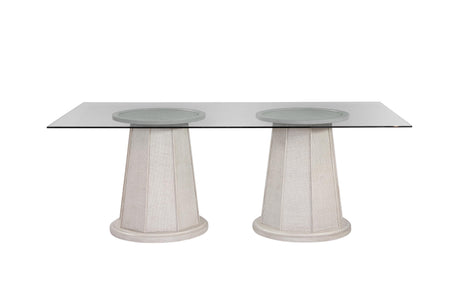 Bassett White Korey Dining Table