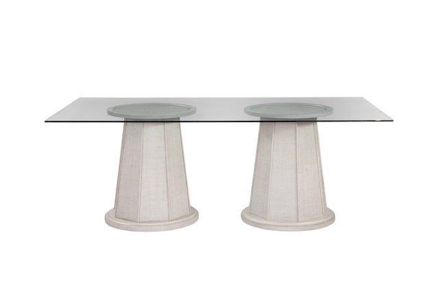Bassett White Korey Dining Table