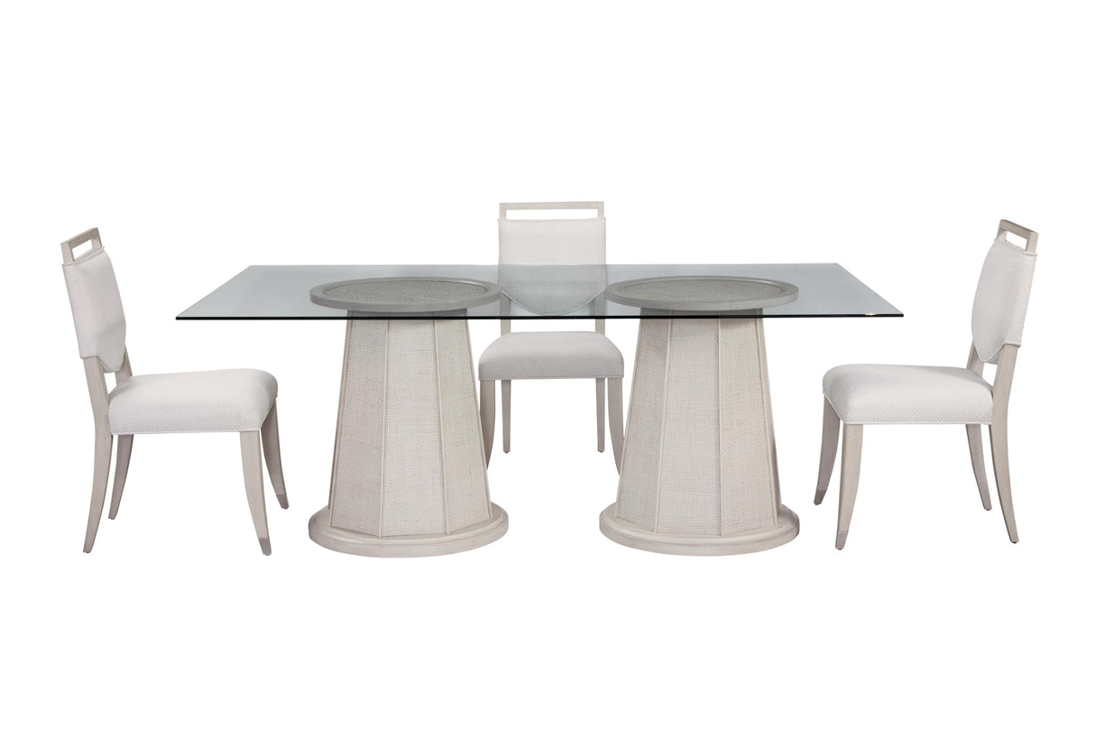 Bassett White Korey Dining Table