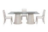 Bassett White Korey Dining Table
