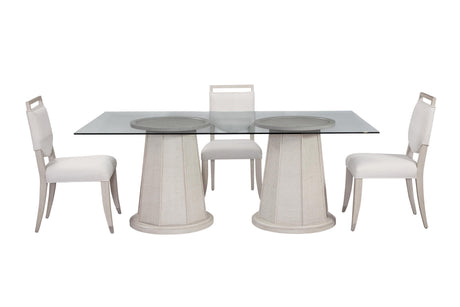 Bassett White Korey Dining Table