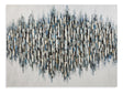 Bassett Blue Blue Lines Canvas Art