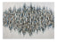 Bassett Blue Blue Lines Canvas Art