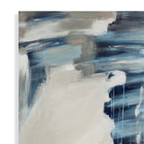 Bassett Blue Blue Theory Canvas Art