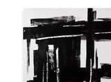 Bassett Black Building Blocks Canvas Art