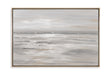 Bassett Silver Silver Landscape Framed Canvas