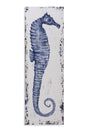 Bassett Blue Sea Horse I Canvas Art