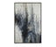 Bassett Blue Blue Quiet Framed Canvas