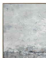 Bassett Gray Cordura Framed Canvas