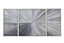 Bassett Gray Cambric Framed Canvas Set of 3