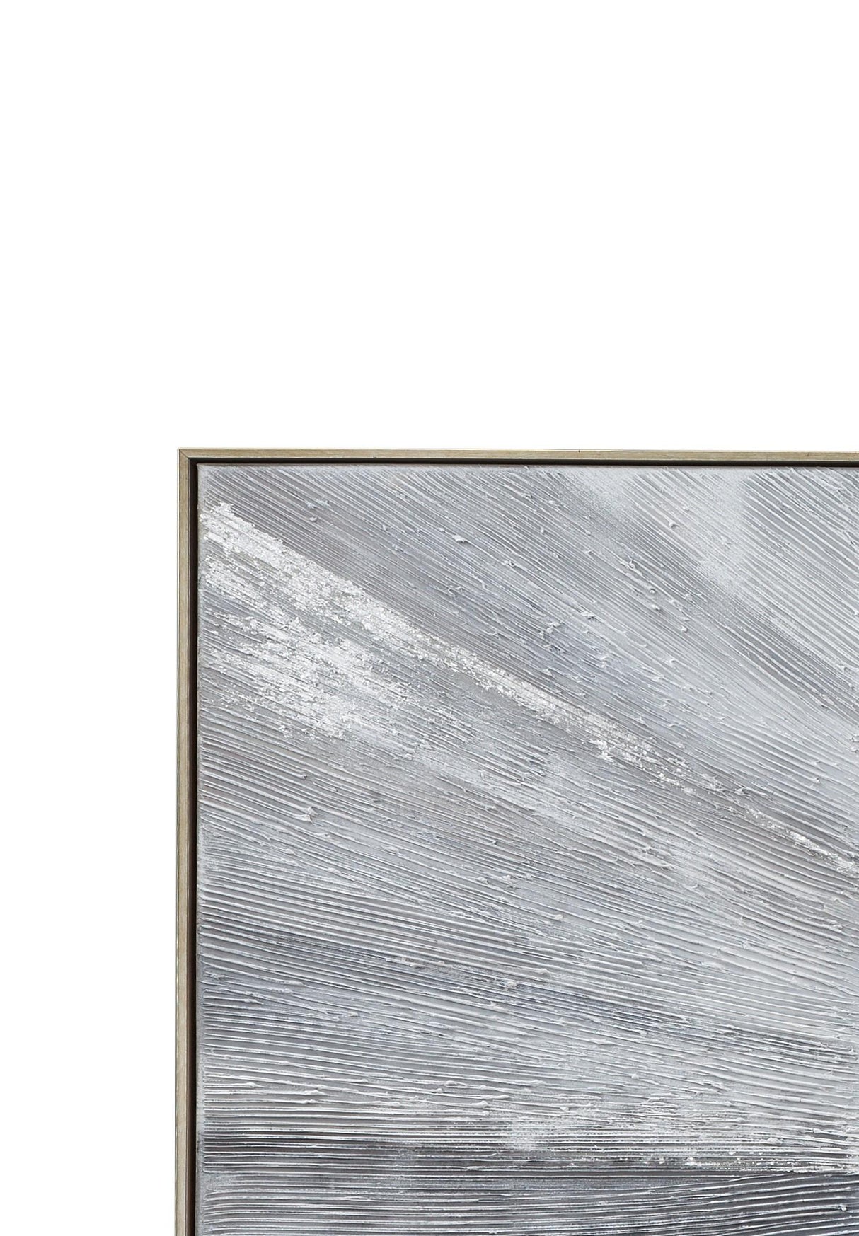 Bassett Gray Cambric Framed Canvas Set of 3
