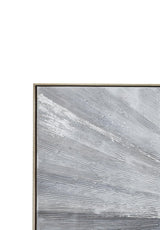 Bassett Gray Cambric Framed Canvas Set of 3