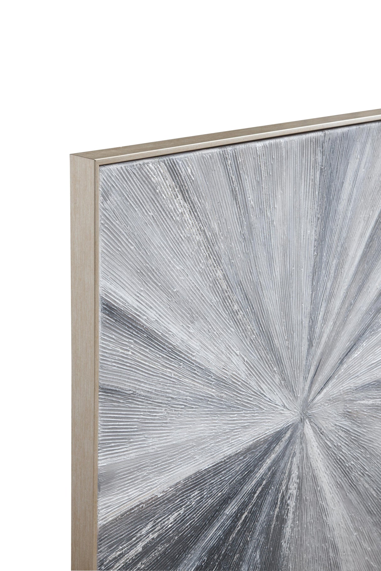 Bassett Gray Cambric Framed Canvas Set of 3